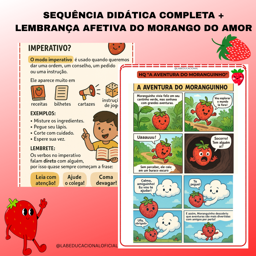 morango do amor – sequência didática morango do amor – sequência didática