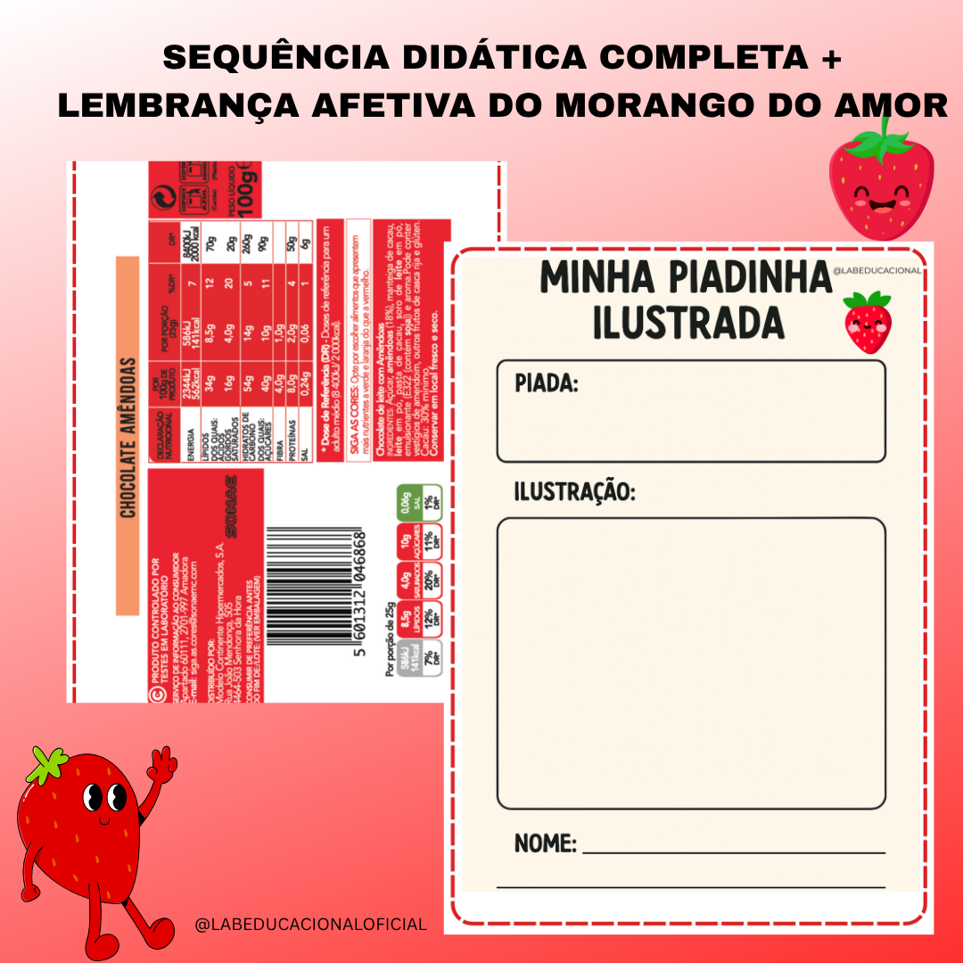 morango do amor – sequência didática morango do amor – sequência didática