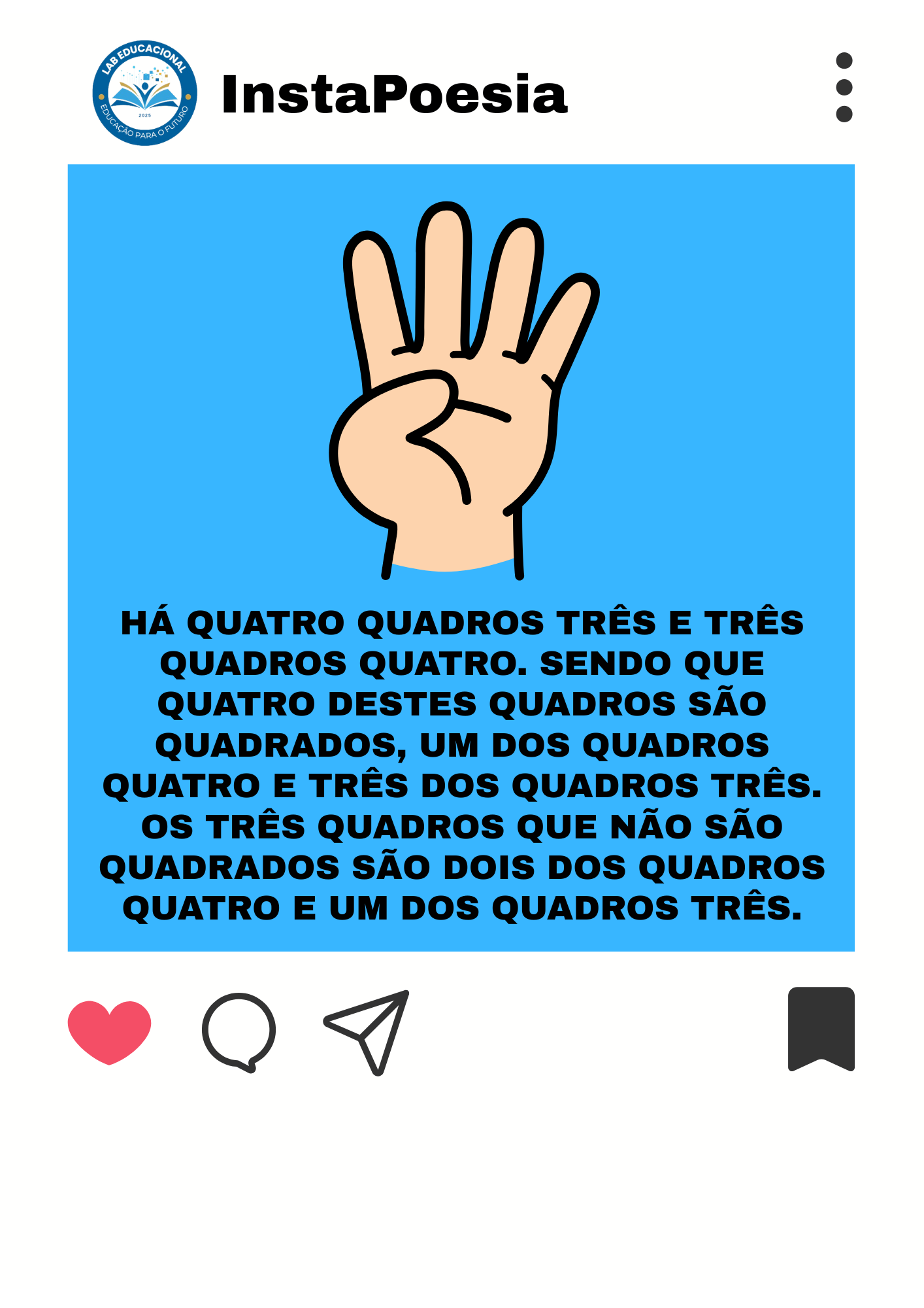 instapoesia – parlendas e trava línguas para alfabetização instapoesia – parlendas e trava línguas para alfabetização