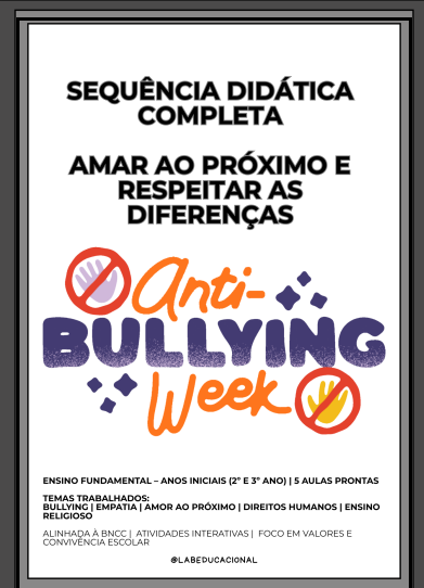 bullying na escola – 2º–3º ano bullying na escola – 2º–3º ano