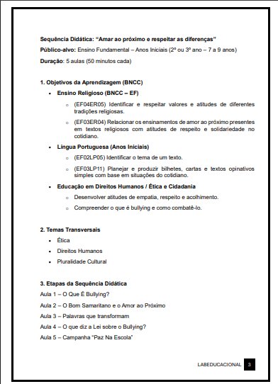 bullying na escola – 2º–3º ano bullying na escola – 2º–3º ano
