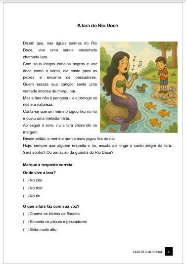 folclore capixaba – leitura 4º ano folclore capixaba – leitura 4º ano